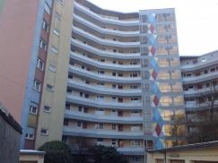 PaX Denkmalfenster für Romeo und Julia Hochhäuser in Stuttgart-Rot